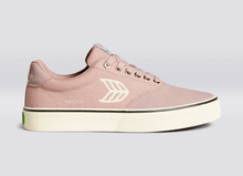 Load image into Gallery viewer, NAIOCA PRO Suede and Canvas Rose Ivory Logo