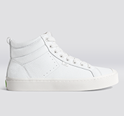 Load image into Gallery viewer, OCA High Pebbled Leather Off-White